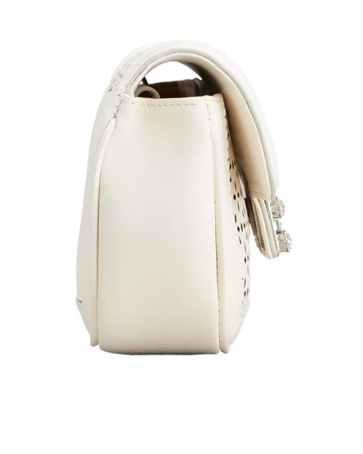 Roger Vivier White Jeu De Fille Clutch Bag