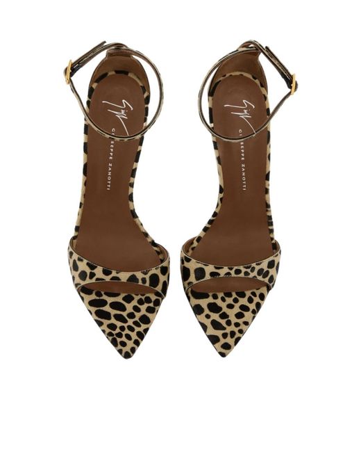 Giuseppe Zanotti Metallic Intriigo Savage Sandals