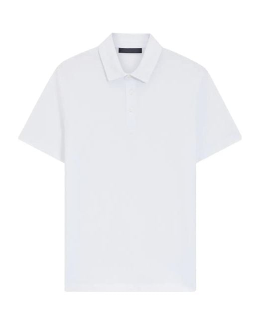 Boss White Short-Sleeve Polo Shirt for men