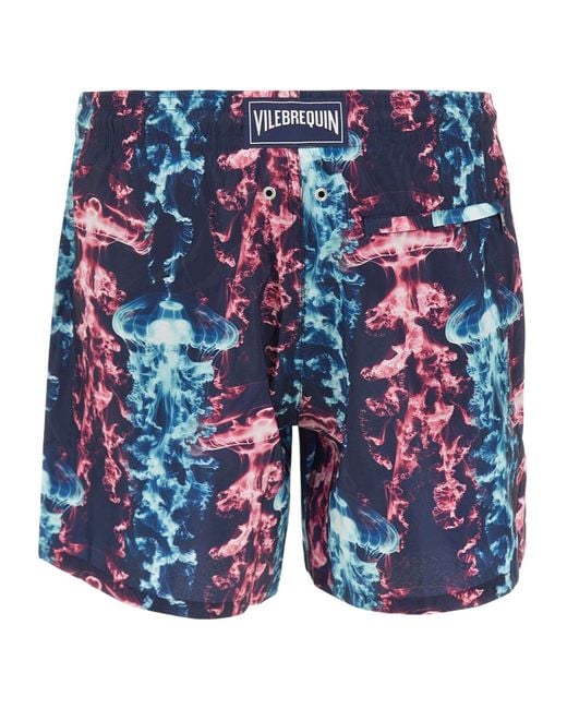 Vilebrequin Blue X Ray Medusa Printed Swim Shorts for men