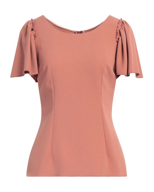 Dolce & Gabbana Pink Comfortable Stretch Short-Sleeve Top