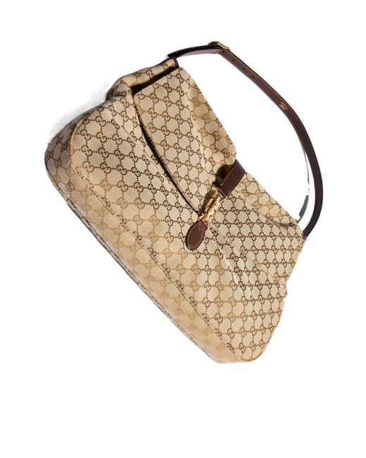 Gucci Natural Jackie Flap Large Crossbody Bag for men