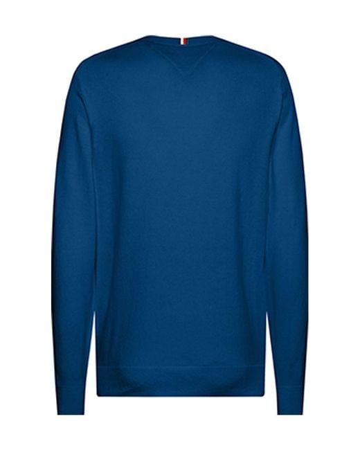 Tommy Hilfiger Blue Regular Version Of Sweater for men