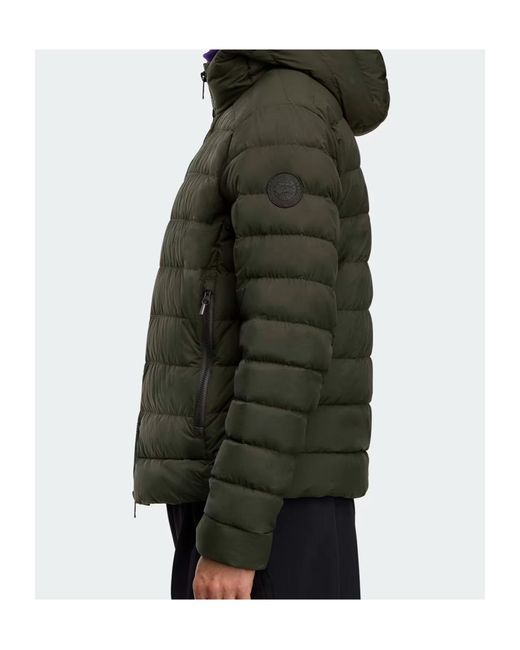 Canada Goose Green Crofton Hooded Jacket for men