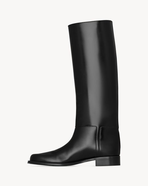 Saint Laurent Black Julia Boots