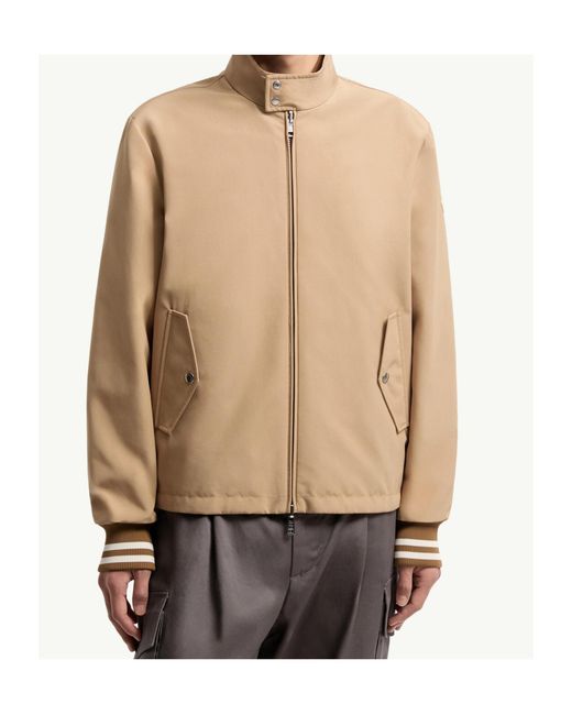 Moncler Natural Moncler Prieure Reversible Down Bomber Jacket for men