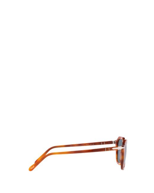 Persol Blue Square Frame Sunglasses for men