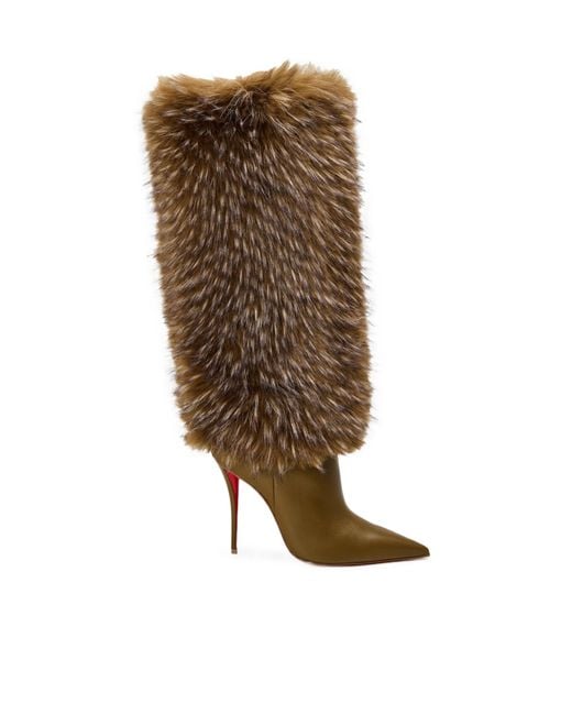 Christian Louboutin Brown Chr Yangzee 100 Ld61