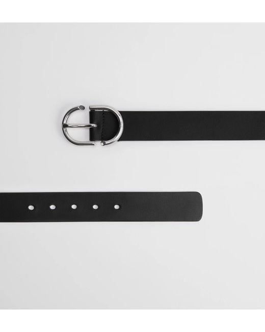Dior Black Homme Cd Belt for men