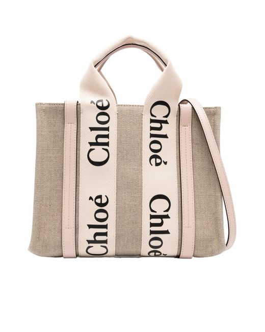 Chloé Natural Logo Shoulder Bag