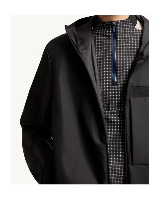 Moncler Black Fonteghi Hooded Jacket for men