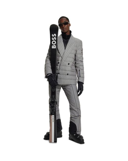 Boss Gray Ski Jacket for men