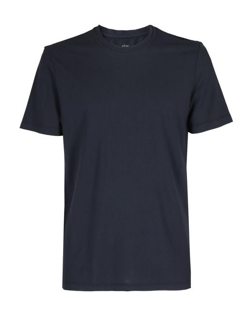 Altea Blue Crew Neck T-Shirt for men