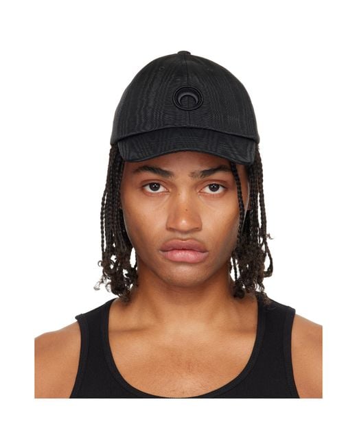 MARINE SERRE Multicolor Logo Embroidered Baseball Cap for men