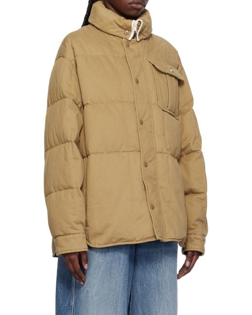 Moncler Brown Fieldrush Short Down Jacket for men