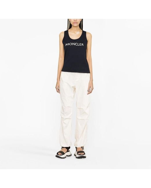 Moncler Black Logo Sleeveless Vest