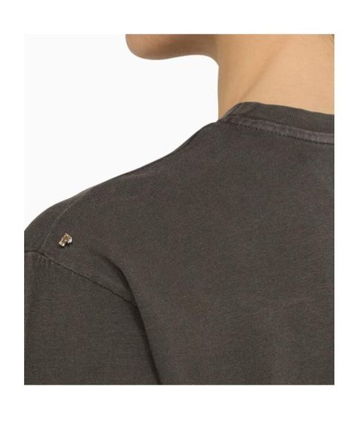 Sportmax Gray Long-Sleeved T-Shirt