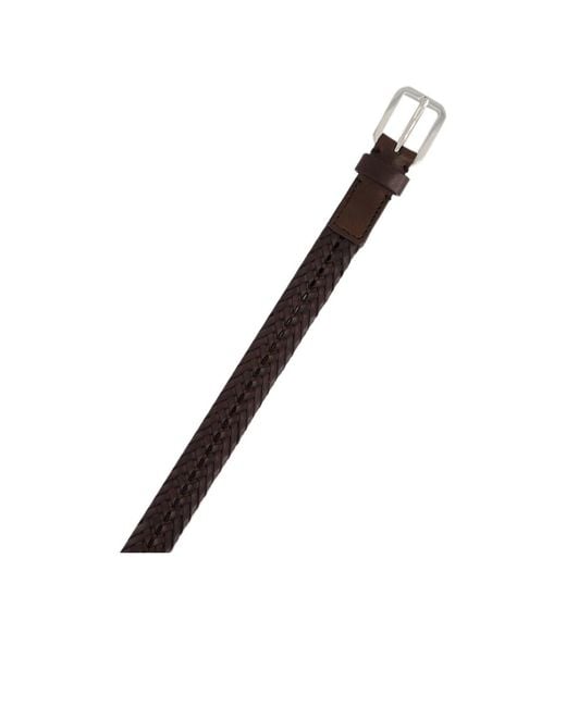 Tom Ford White Braided Belt for men