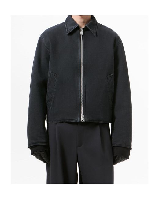 Our Legacy Black Long-Sleeve Casual Jacket for men