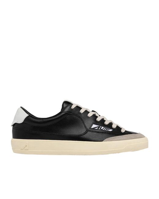 Autry Black Windscape Low Sneakers for men