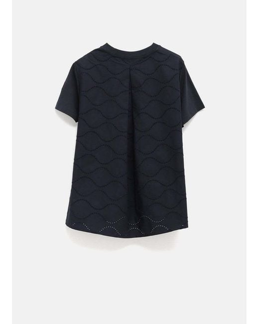 Moncler Black Round-Neck Short-Sleeved T-Shirt