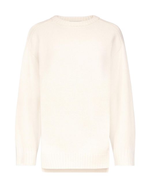 Loulou de Saison White Ribbed Knitwear
