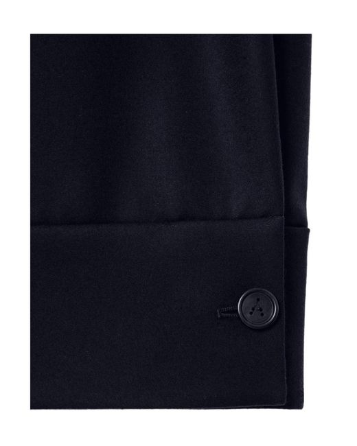 GIORGIO ARMANI X ALANUI Blue Giorgio Armani For Alanui Pure Virgin Wool Trousers With Pleats