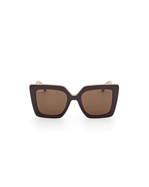 Max Mara Multicolor Square Frame Sunglasses