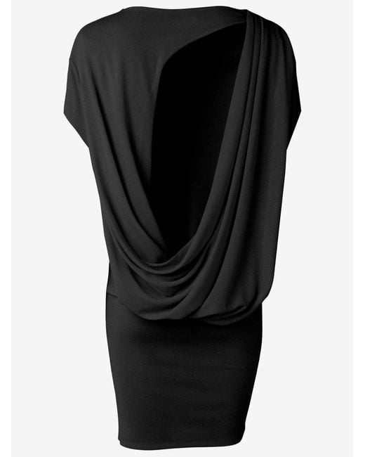 Jacquemus Black The Mistral Short-Sleeved Dress
