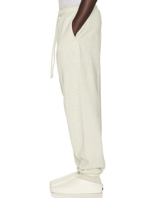 Fear Of God White Drawstring Athletic Pants for men