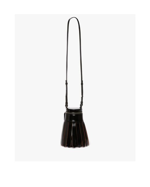 J.W. Anderson White Jw Anderson Tassel Detailed Zipped Shoulder Bag