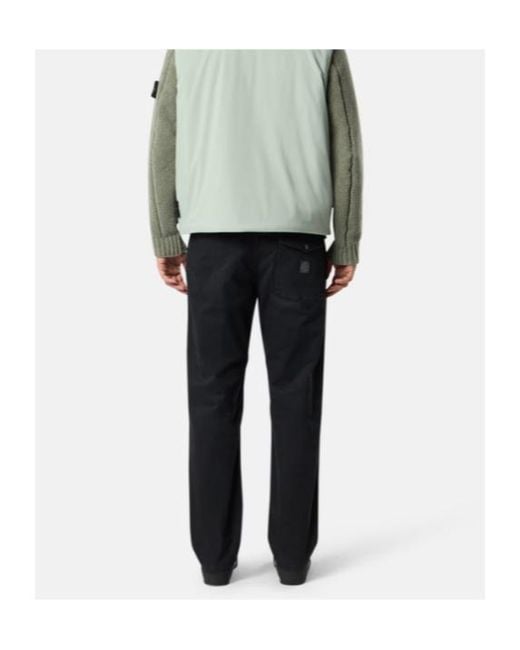Stone Island Black Pocket Trousers for men