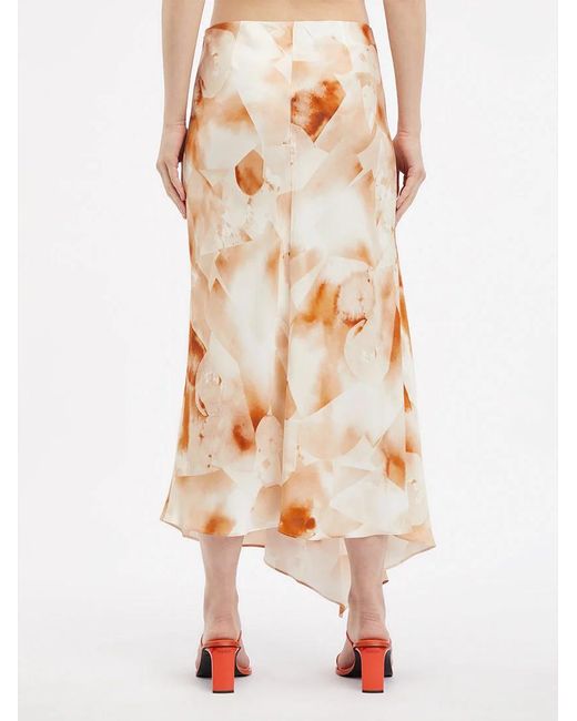 Calvin Klein Metallic Watercolor Skirt
