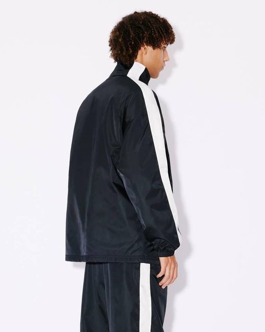 KENZO Blue Zipped Track Jacket for men