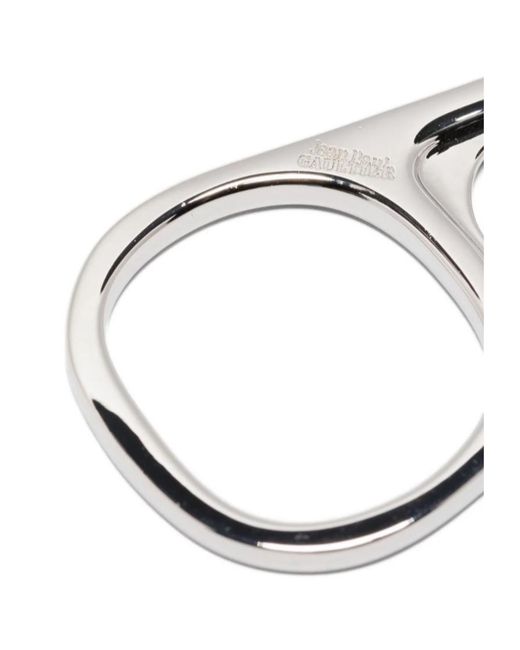 Jean Paul Gaultier White The Ring-Pull Pendant