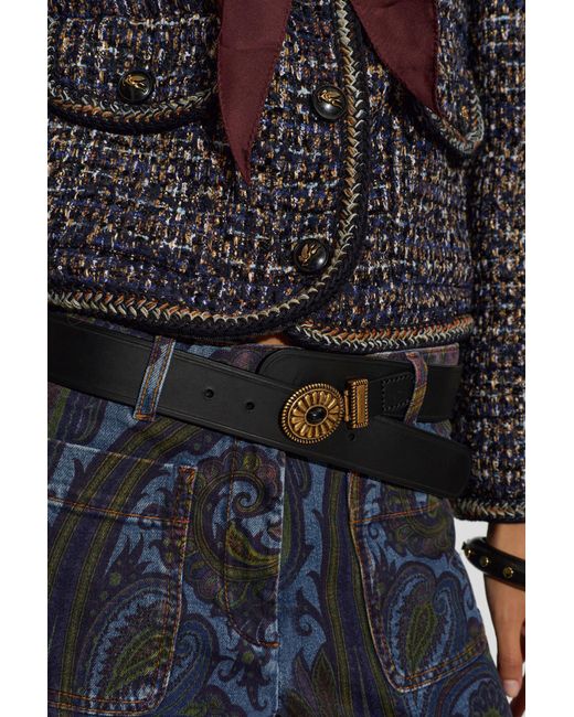 Etro White Adjustable Waistband