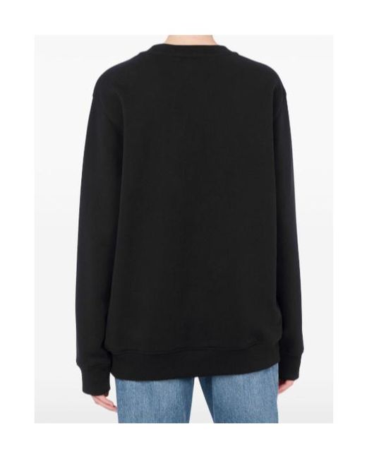 Moschino Black Crew Neck Sweatshirt