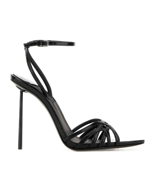 Le Silla Black Bella Slingback Sandals