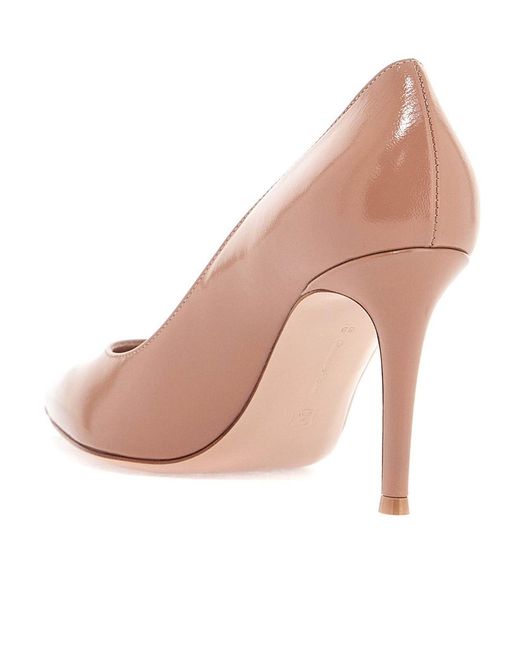 Gianvito Rossi Pink Gianvito Pointed-Toe Pumps