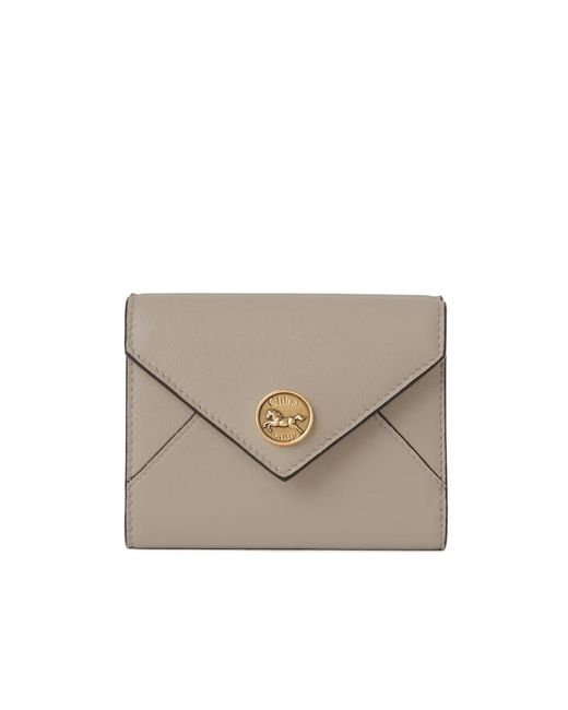Chloé White Chloé Small Envelope Tri-Fold Wallet