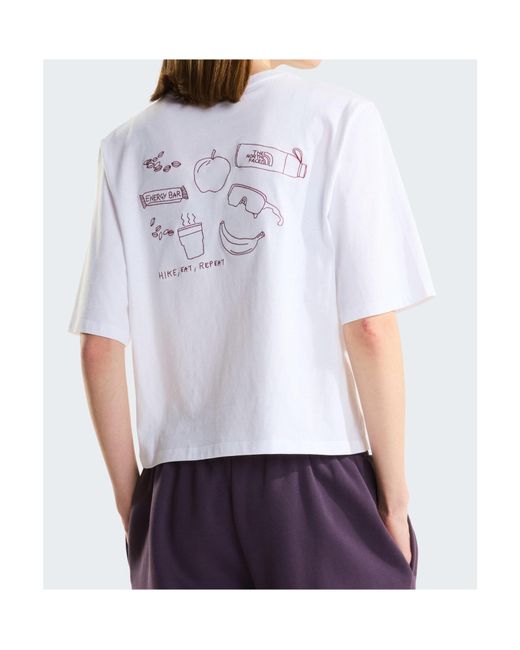 The North Face White Short-Sleeved T-Shirt
