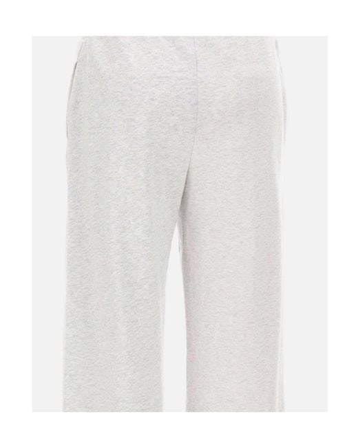 Entire studios White Drawstring Straight-Leg Pants