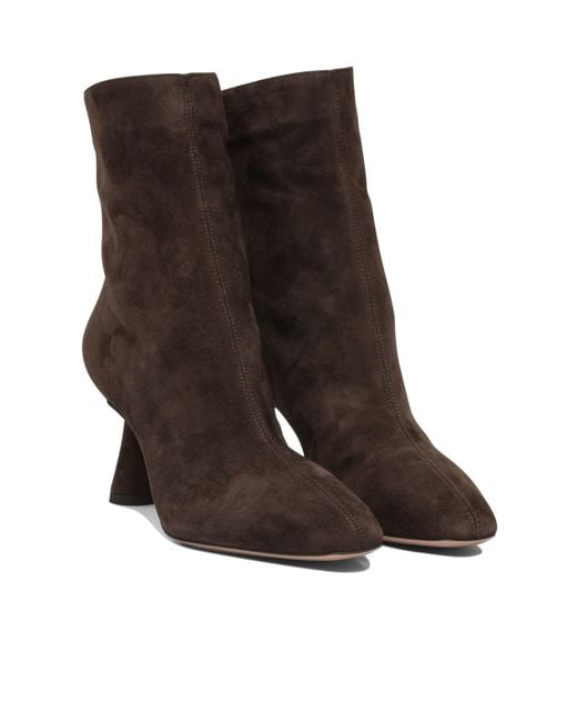 Aquazzura Brown Amore Ankle Boots
