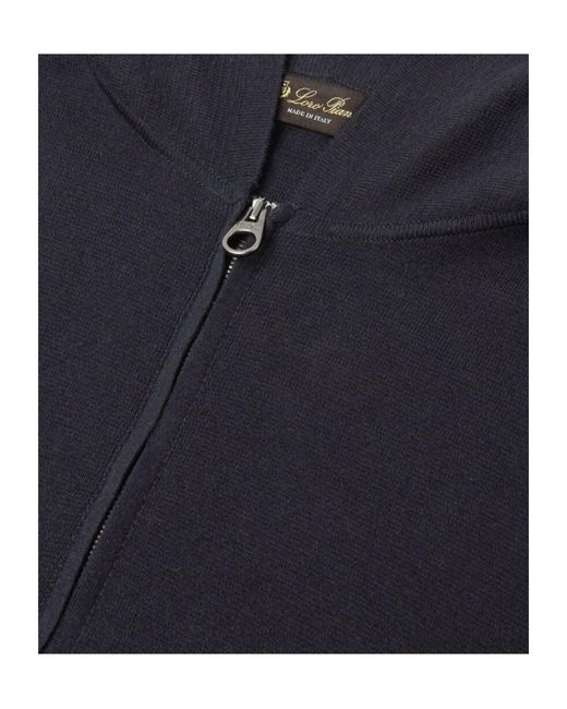 Loro Piana Blue Invorio Bomber Jacket for men