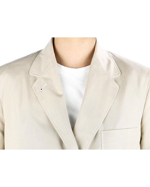 Thom Browne Natural Long Sleeve Casual Jacket