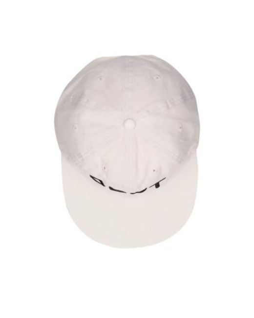 GALLERY DEPT. White Logo Baseball Cap for men