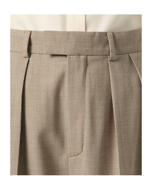 Loro Piana Natural Casual Pants With Belt Loops