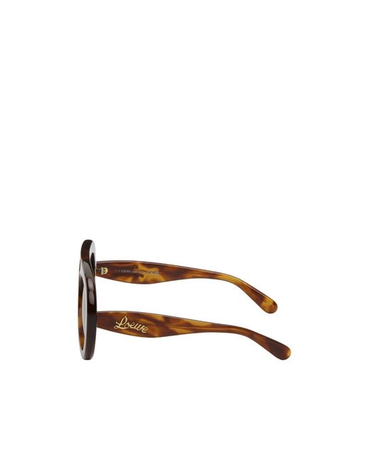 Loewe Blue Aviator Frame Sunglasses for men