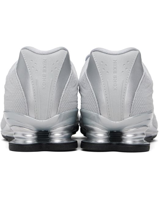 Nike White Shox Z Low-Top Sneakers