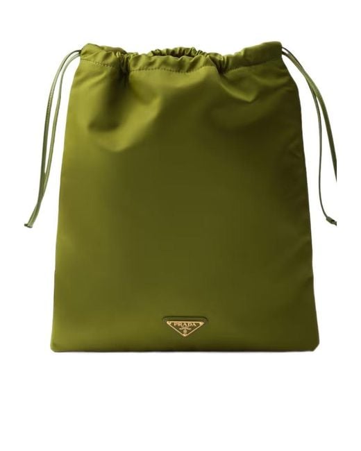 Prada Green Wish Clutch Bag